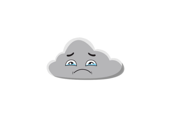 Infuse Whimsy with Kawaii Cute Cloudy Sky Illustrations