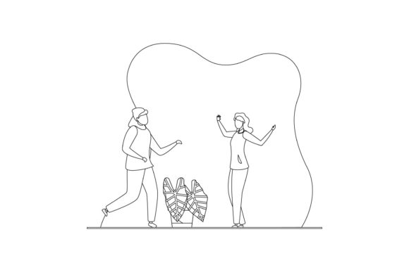 Person Illustrations Line Style: A Versatile Design Asset