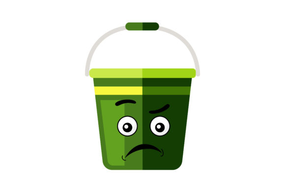 Unleash Adorable Charm: Designing with Kawaii Bucket Illustrations